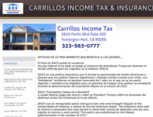 Tablet Screenshot of carrillostax.com